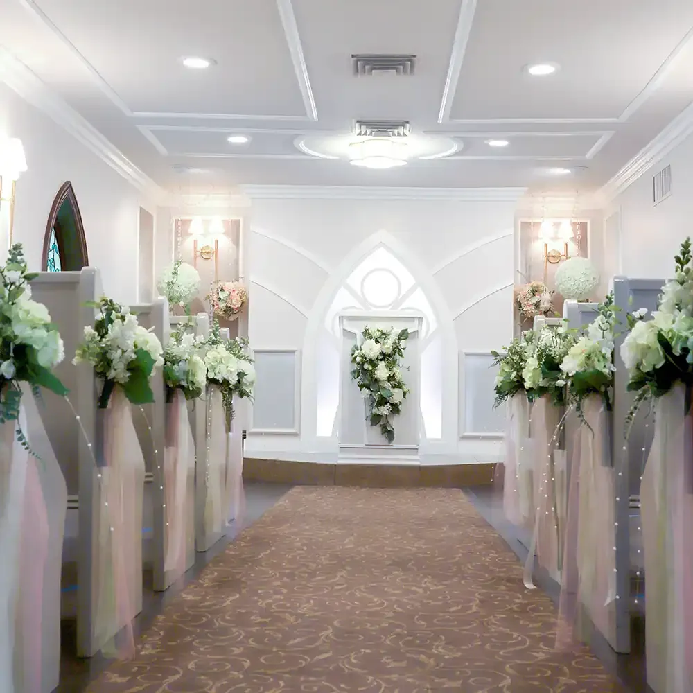 Graceland Wedding Chapel Interior